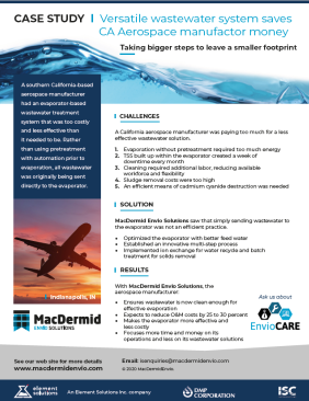 Aerospace case study