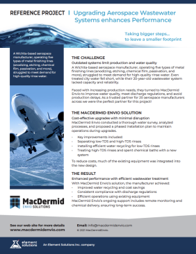 Screenshot Aerospace Upgrade case study